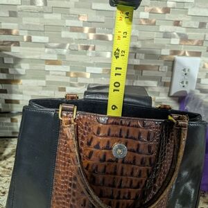 Brahmin: Elegant Black and Brown (Pecan) Women's Bag